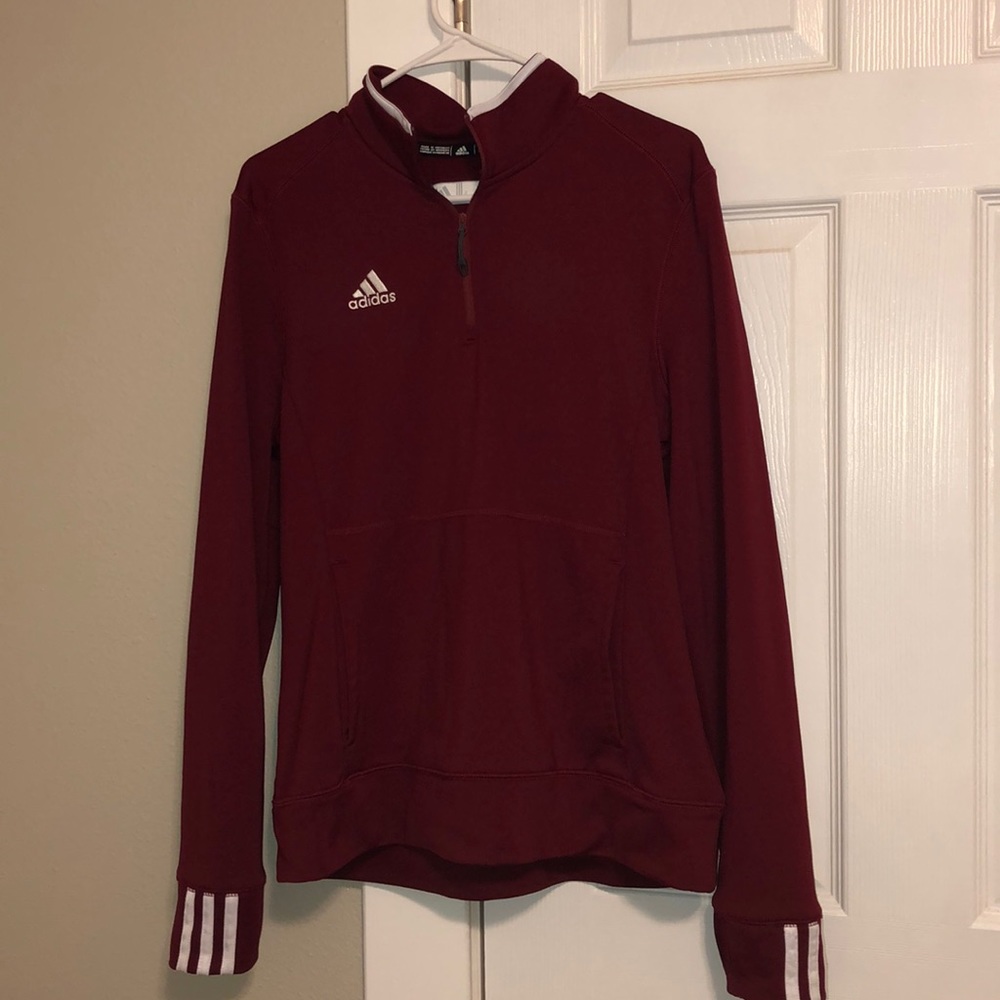 Adidas half zip sweater.